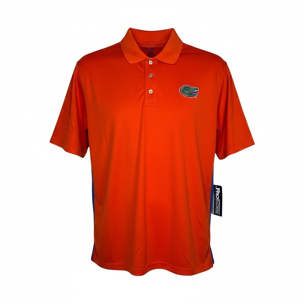 Florida Gators Orange Pro‎ Edge Polo Shirt Men Size 2XL Gameday Sportswear NWT